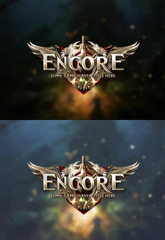 Encore Game Editable Logo